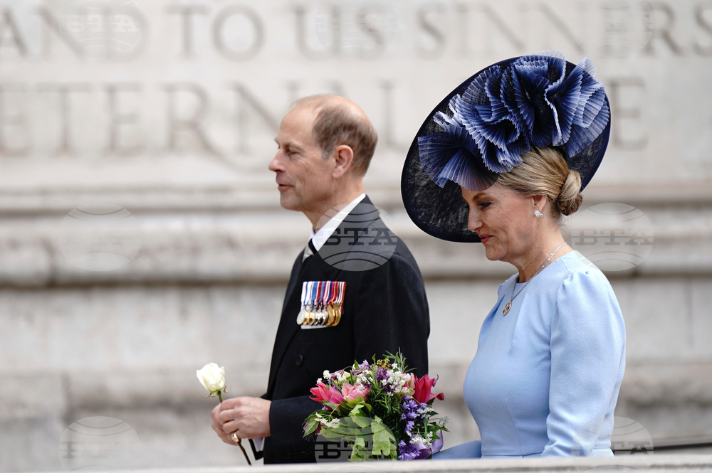 Britain Royals VE Day