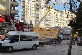 Турция - Газиантеп - земетресение - разрушения