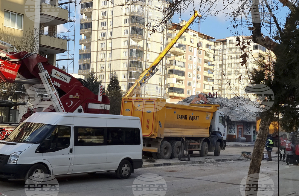 Турция - Газиантеп - земетресение - разрушения