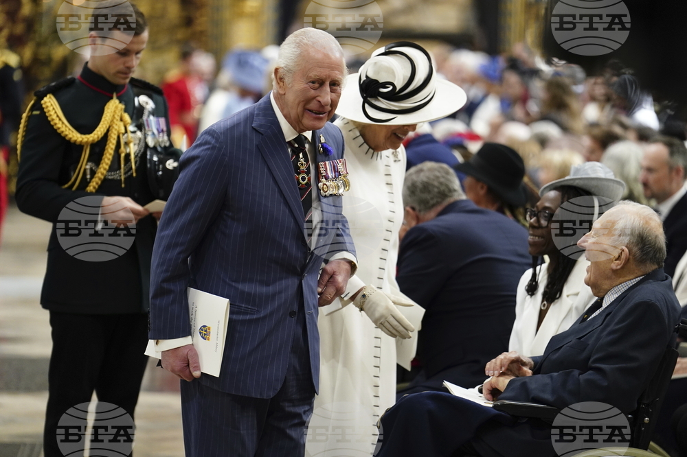 Britain Royals VE Day