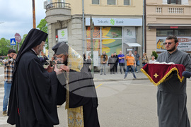 Видин - мощи на св. Николай Мирликийски Чудотворец - посрещане