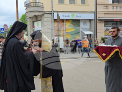Видин - мощи на св. Николай Мирликийски Чудотворец - посрещане