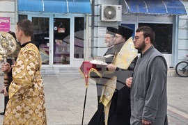 Видин - мощи на св. Николай Мирликийски Чудотворец - посрещане