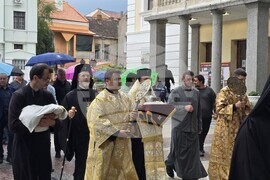 Видин - мощи на св. Николай Мирликийски Чудотворец - посрещане