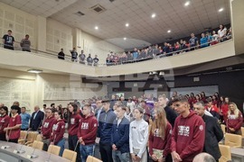 Стара Загора - Националната студентска Универсиада - откриване