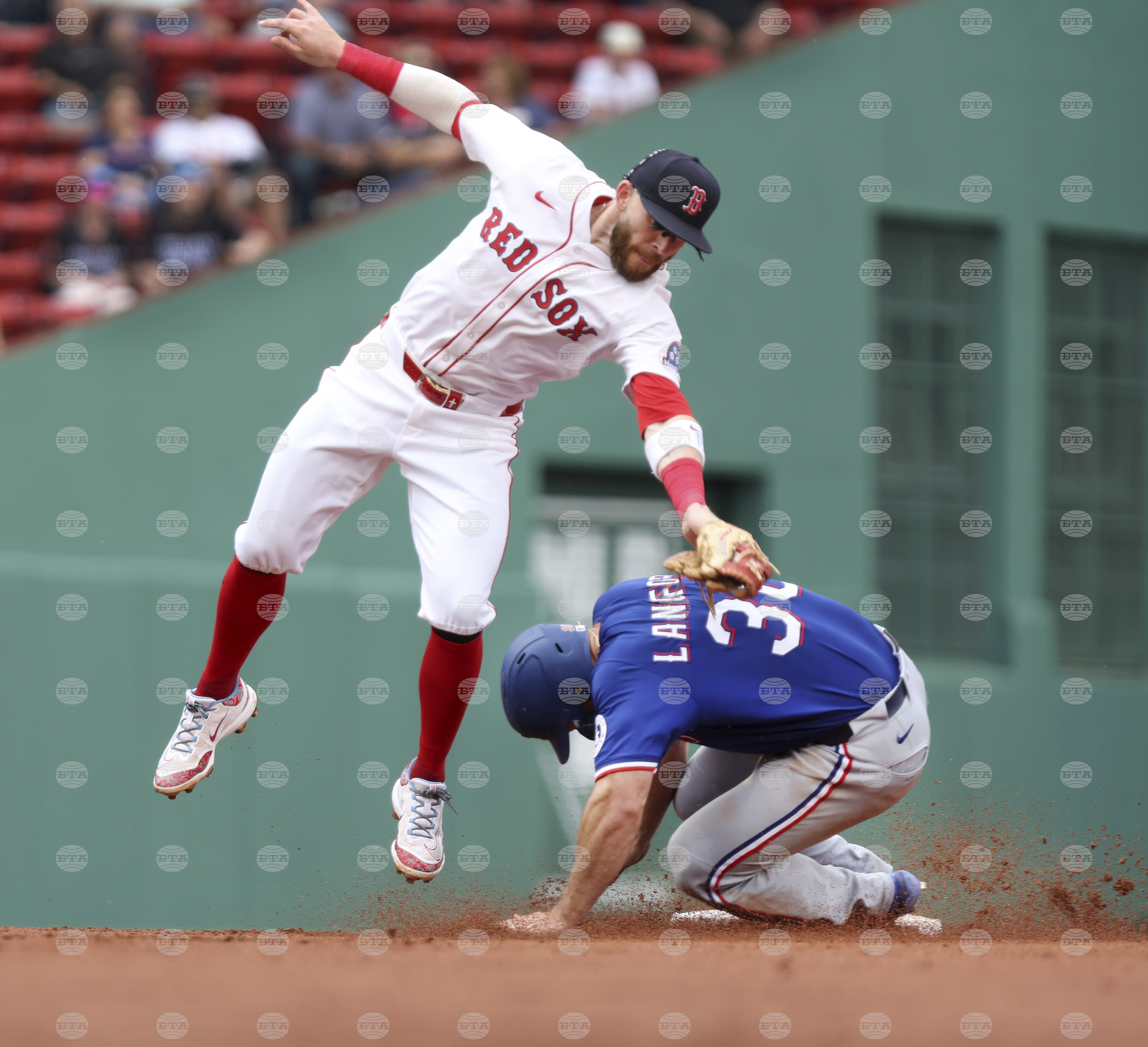 Rangers Red Sox baseball