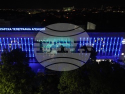 Българска телеграфна агенция - 3D мапинг - Ден на Европа