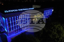 Българска телеграфна агенция - 3D мапинг - Ден на Европа