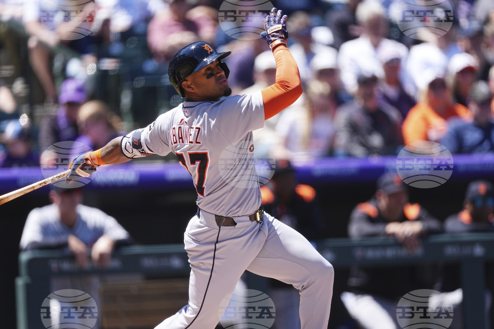 Tigers Rockies Baseball