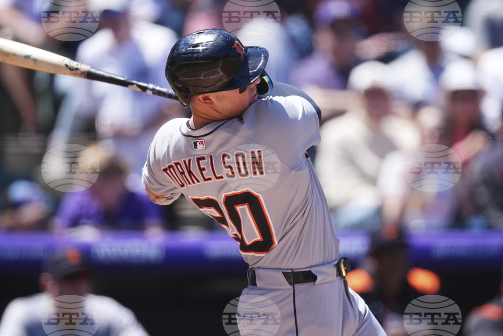 Tigers Rockies Baseball