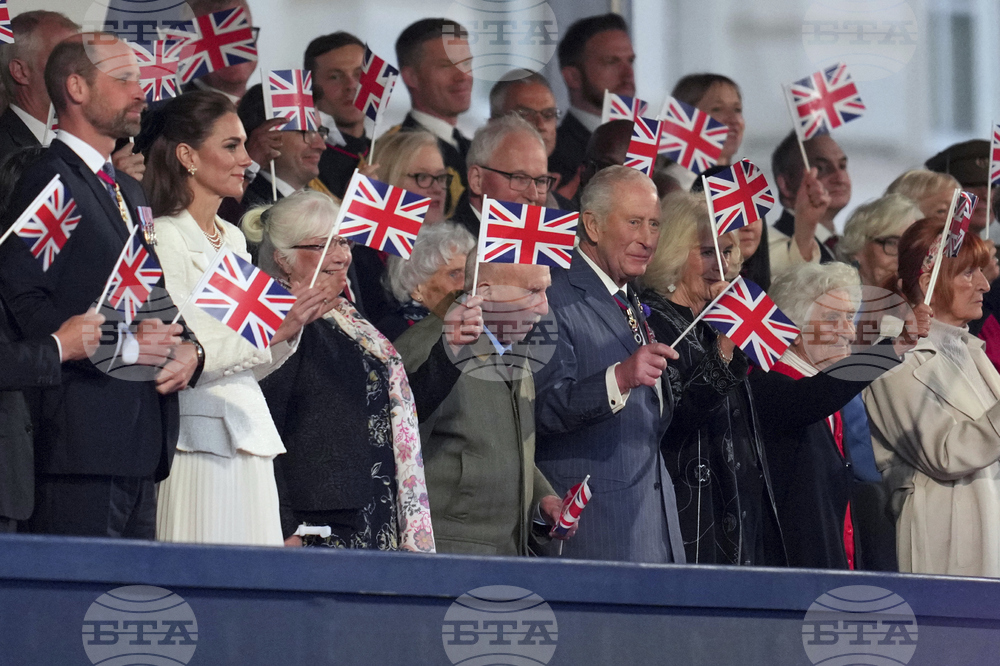 Britain Royals VE Day