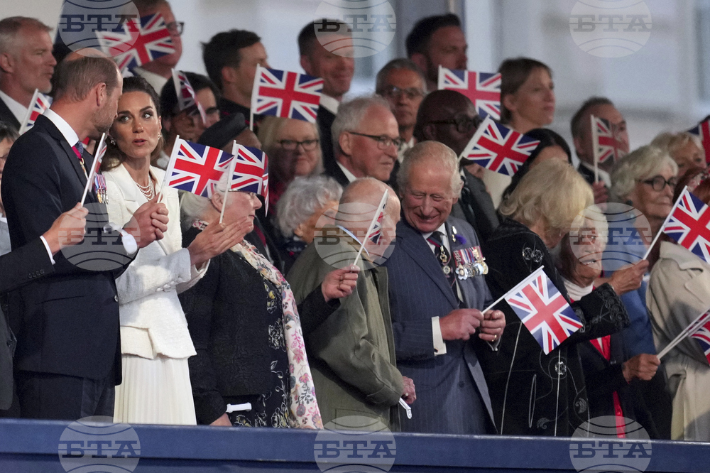 Britain Royals VE Day