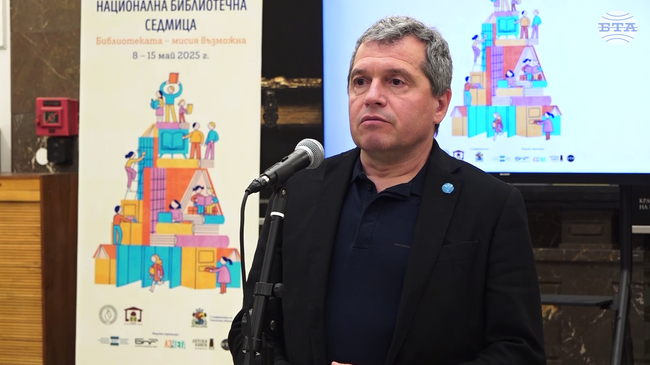 Надявам се от следващия бюджет да стартираме проект и Националната библиотека да изглежда по различен начин след няколко години, каза Тошко Йорданов