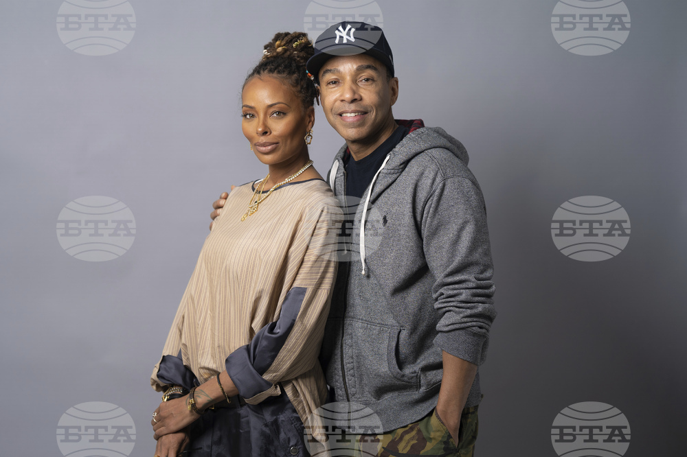 Eva Marcille and Allen Payne Portrait Session