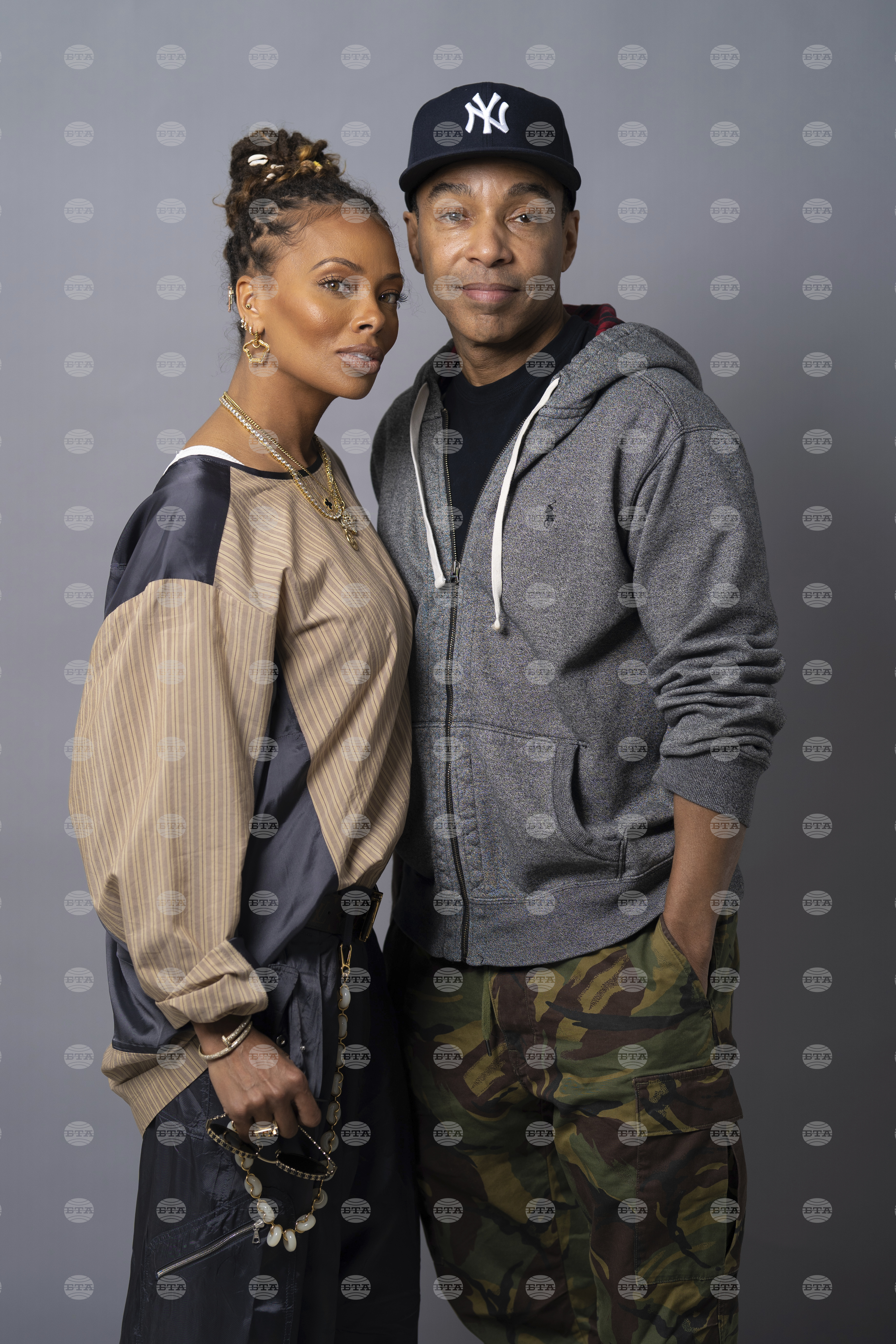 Eva Marcille and Allen Payne Portrait Session