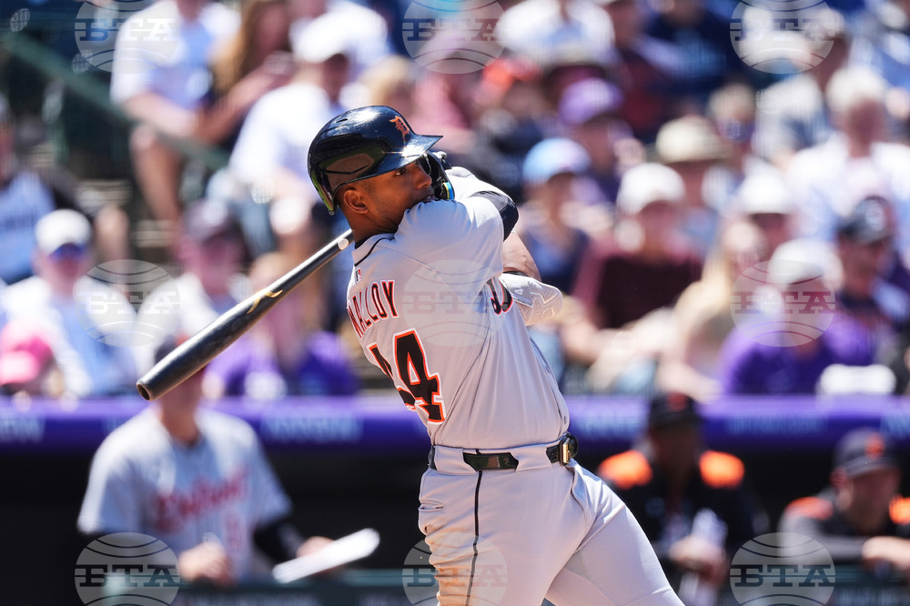 Tigers Rockies Baseball