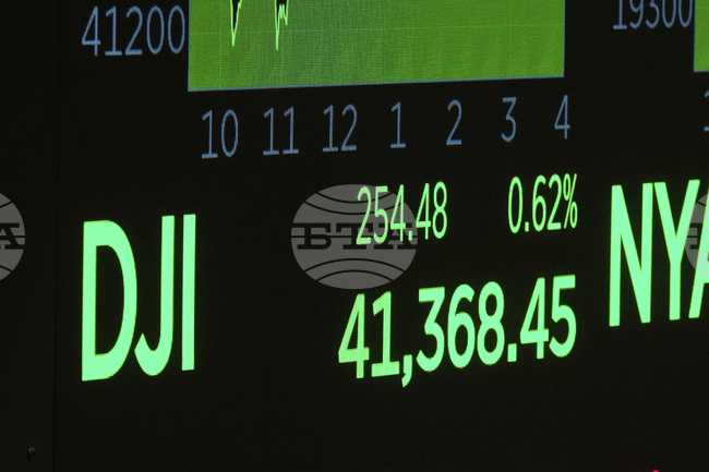 Рязко повишаване на индексите на Уолстрийт заради напредъка в търговските преговори между САЩ и Китай
