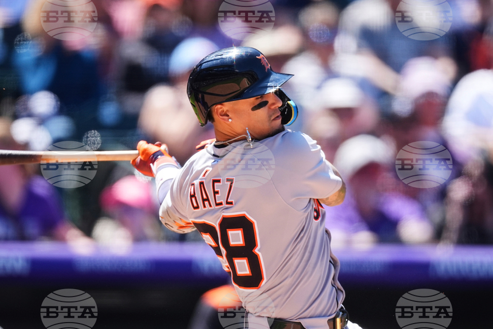 Tigers Rockies Baseball