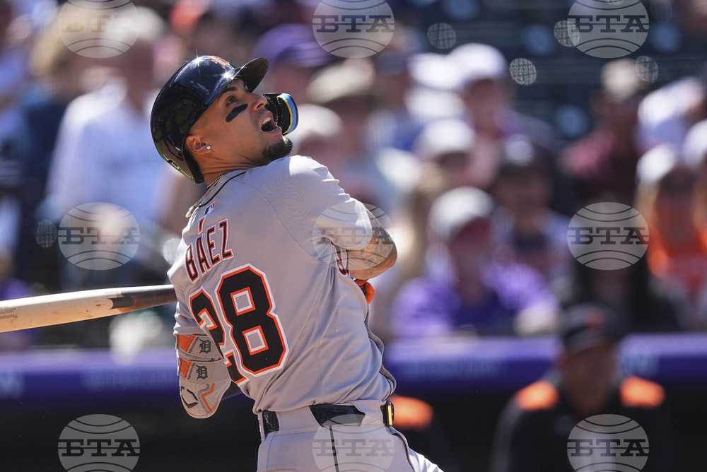 Tigers Rockies Baseball
