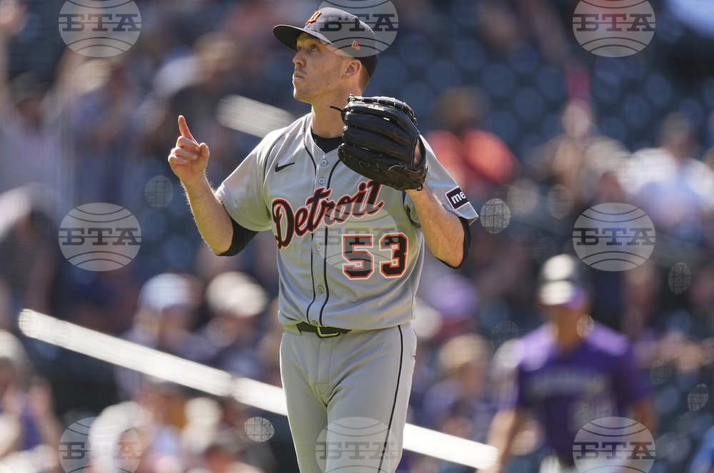 Tigers Rockies Baseball