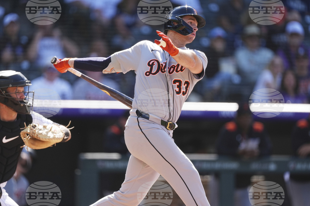 Tigers Rockies Baseball