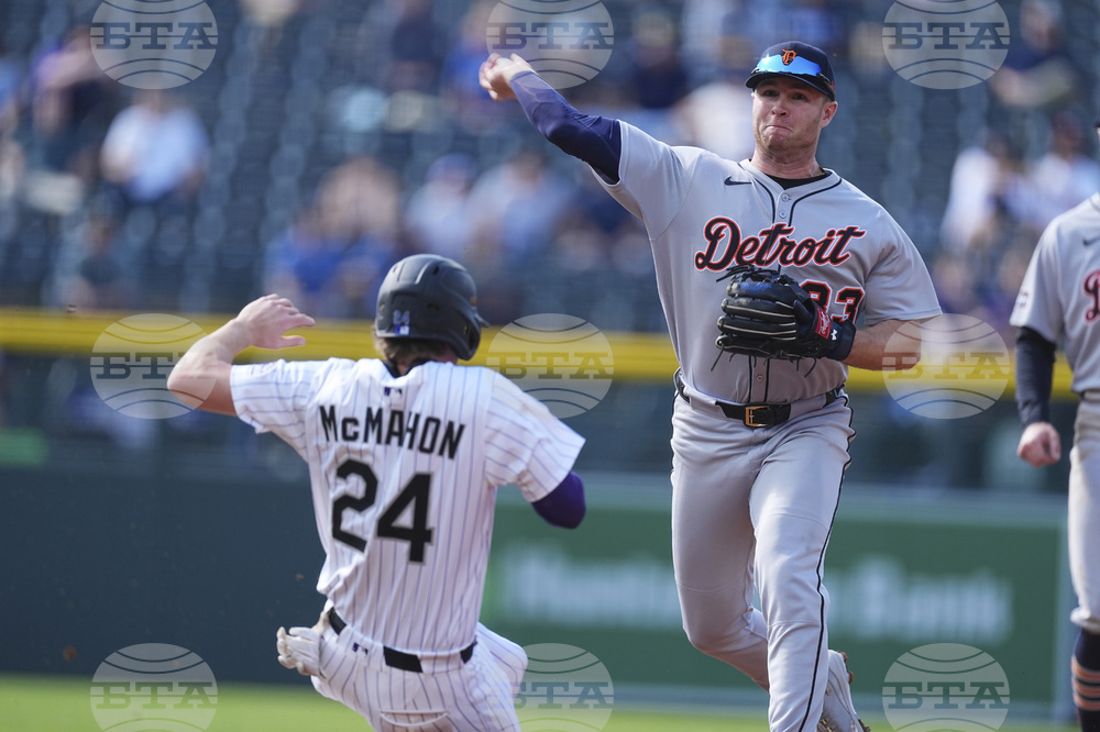 Tigers Rockies Baseball