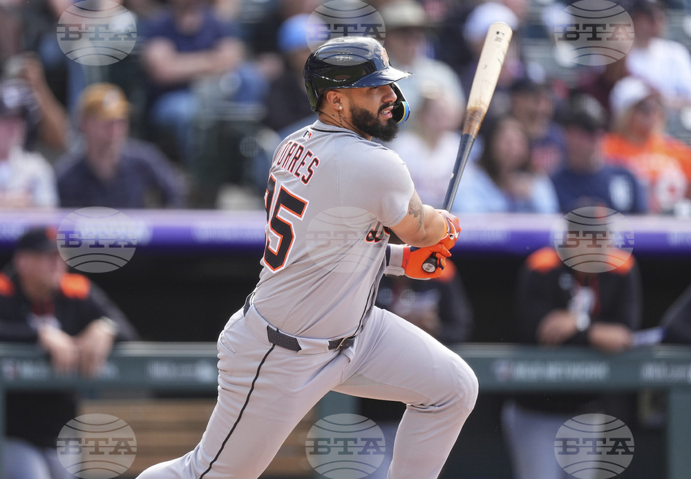 Tigers Rockies Baseball