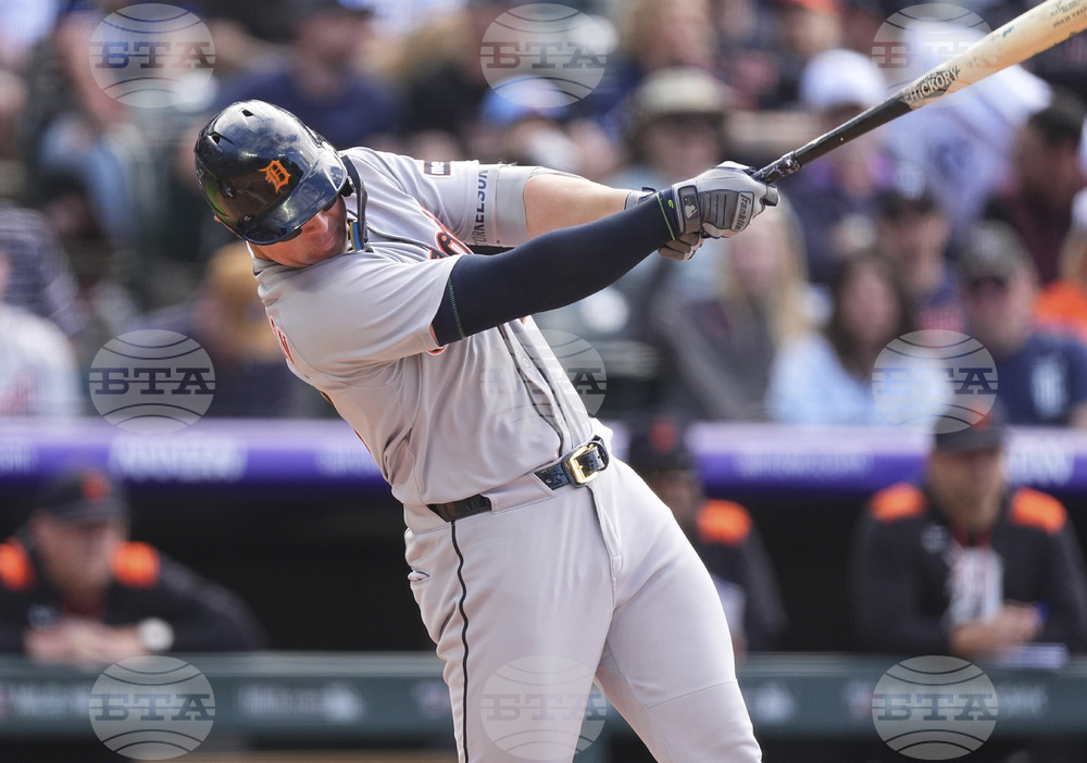 Tigers Rockies Baseball