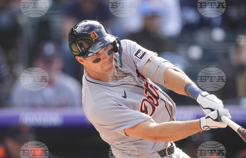 Tigers Rockies Baseball