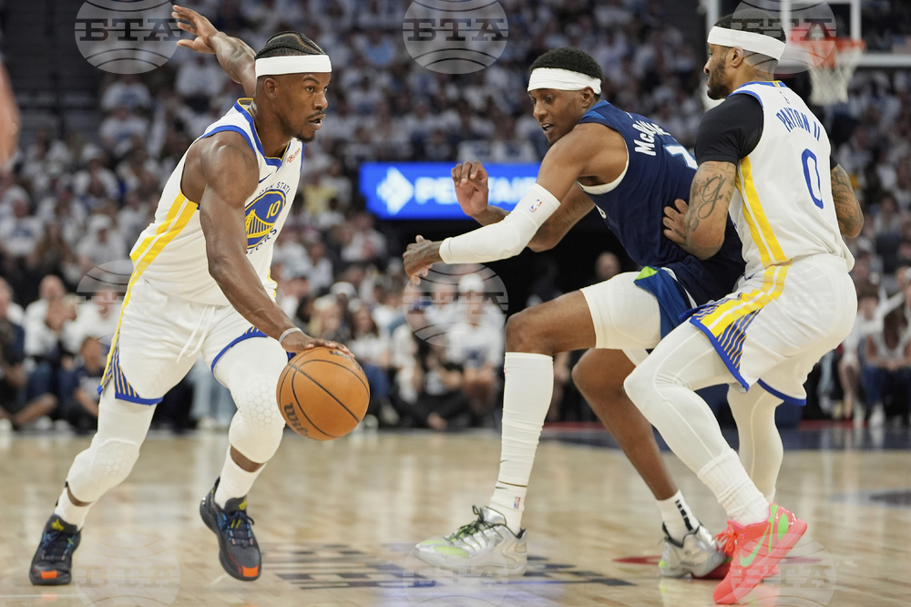 Warriors Timberwolves Basketball