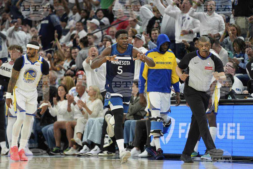 Warriors Timberwolves Basketball