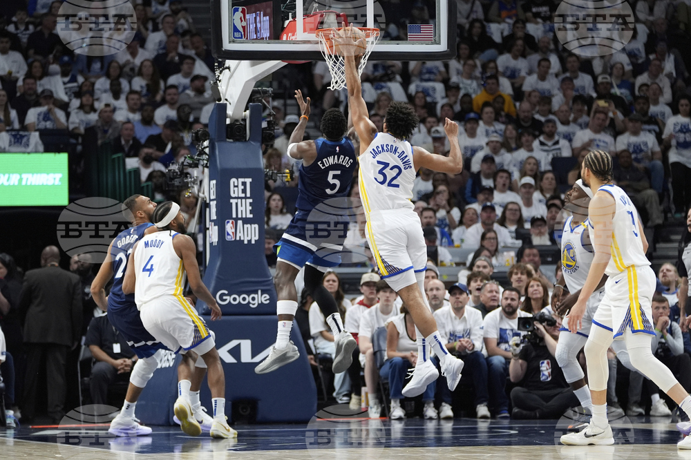 Warriors Timberwolves Basketball