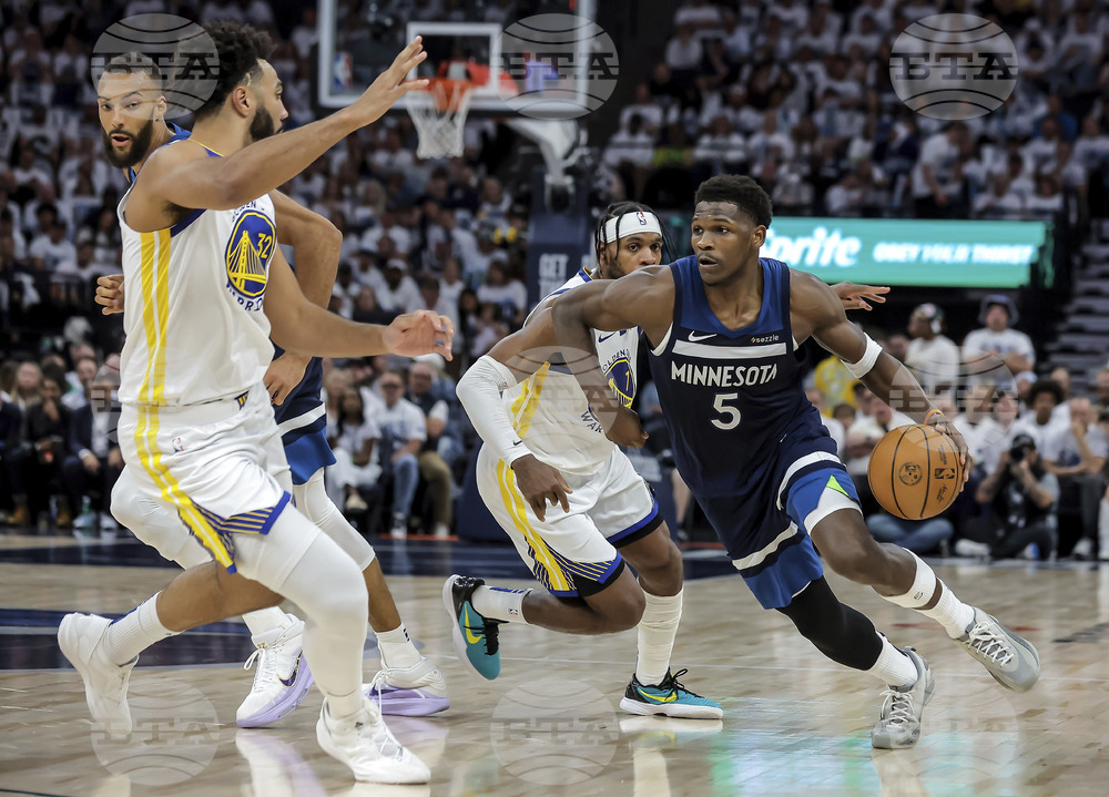 Warriors Timberwolves Basketball