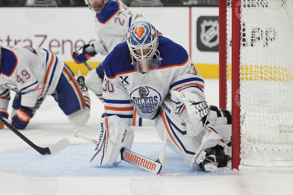 Oilers Golden Knights Hockey
