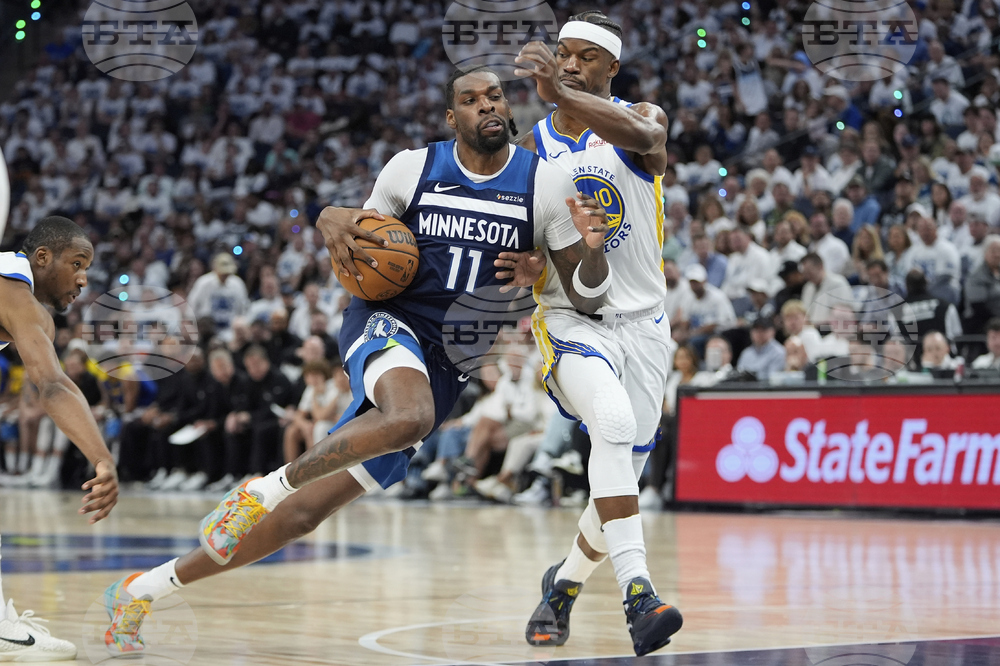Warriors Timberwolves Basketball