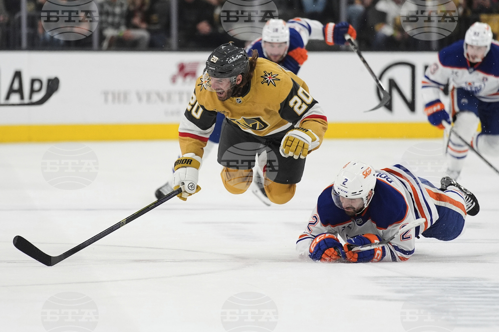 Oilers Golden Knights Hockey