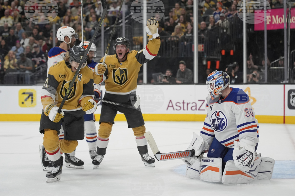 Oilers Golden Knights Hockey