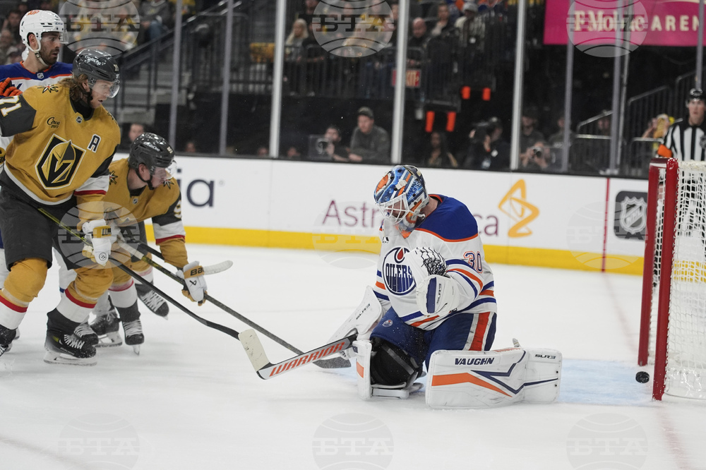 Oilers Golden Knights Hockey