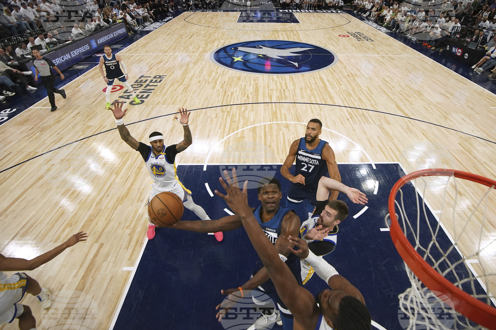 Warriors Timberwolves Basketball