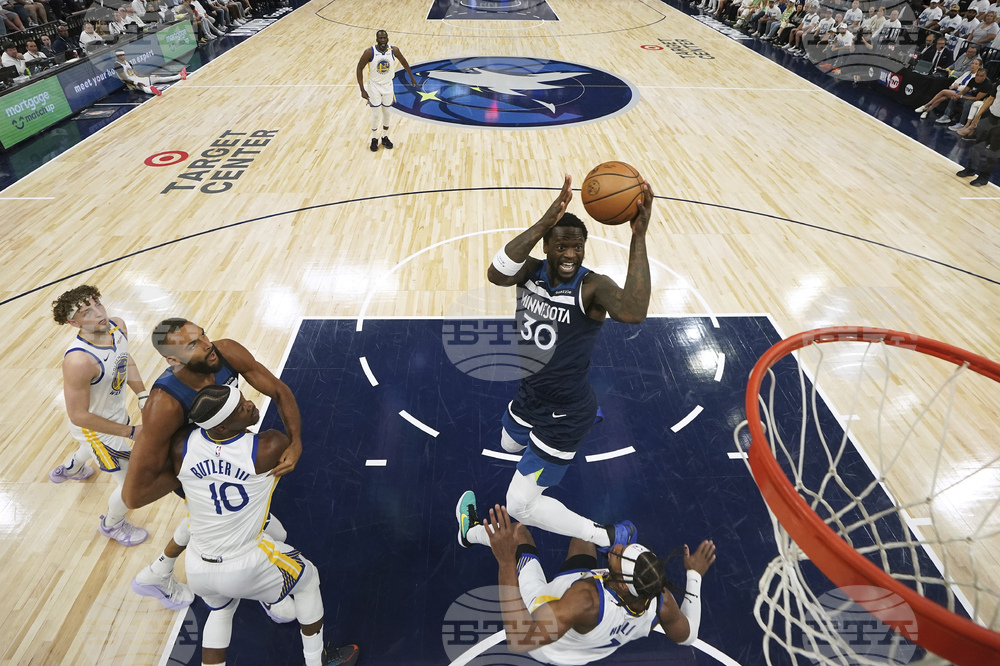 Warriors Timberwolves Basketball
