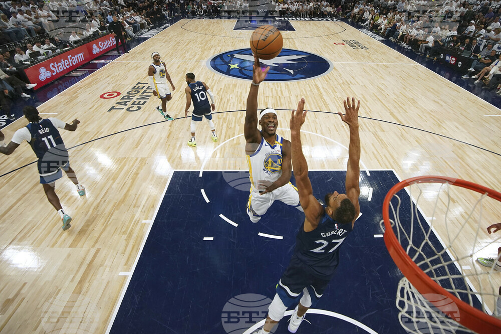 Warriors Timberwolves Basketball