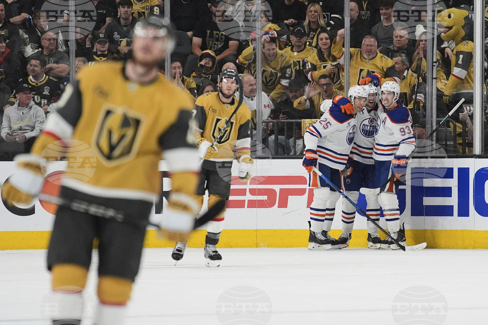 Oilers Golden Knights Hockey