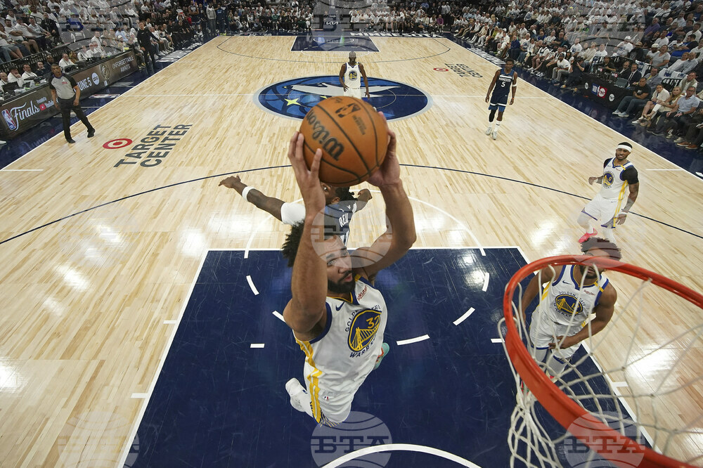 Warriors Timberwolves Basketball