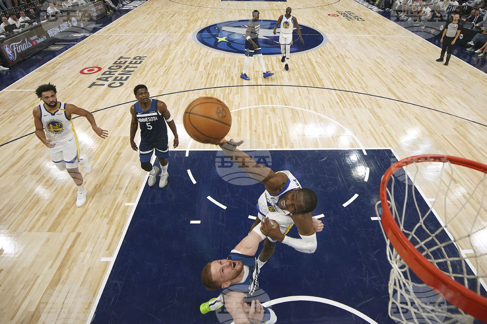 Warriors Timberwolves Basketball