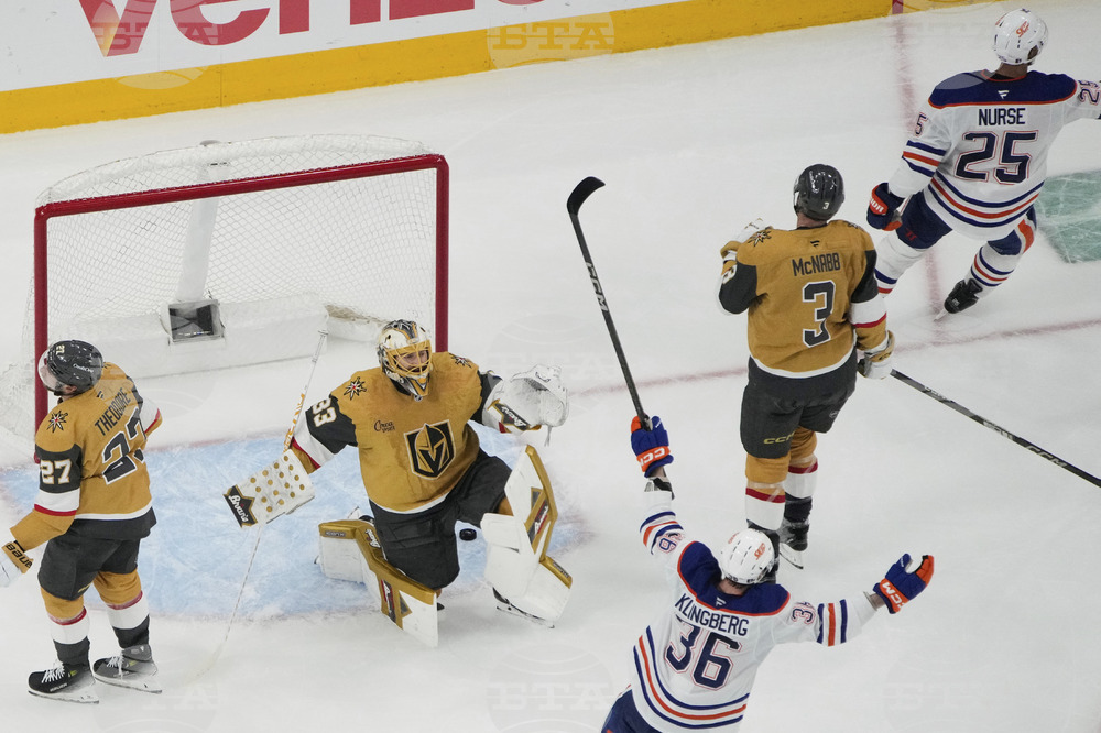 Oilers Golden Knights Hockey