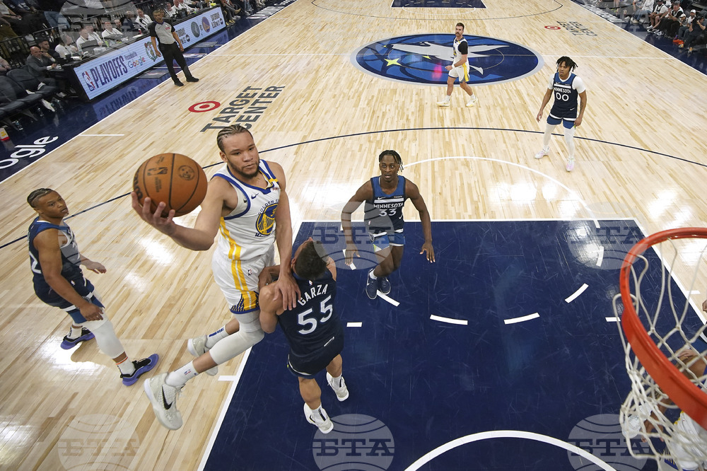 Warriors Timberwolves Basketball