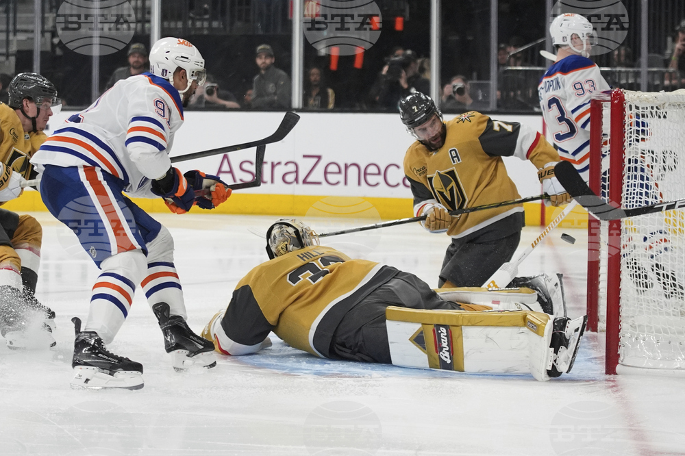 Oilers Golden Knights Hockey