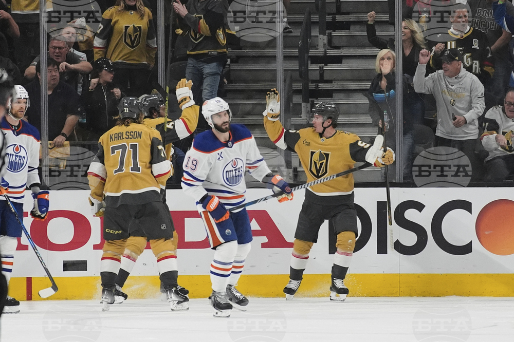 Oilers Golden Knights Hockey