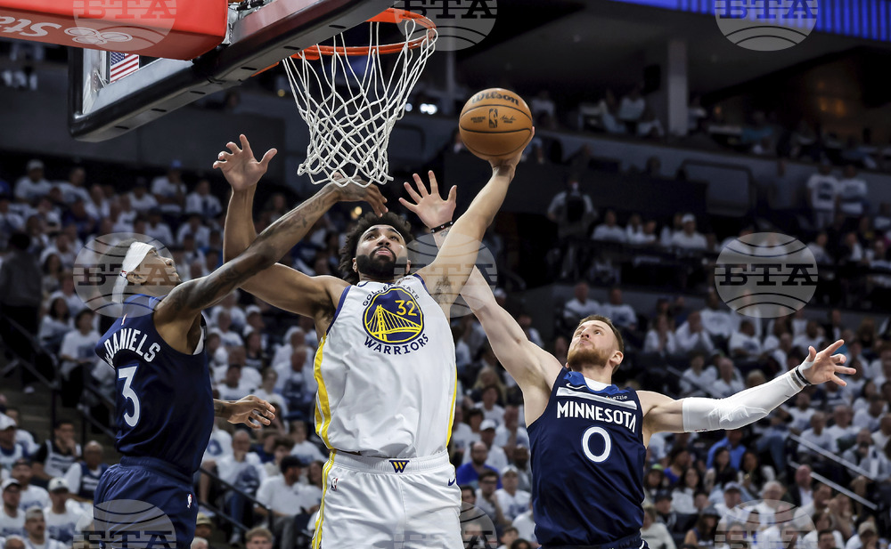 Warriors Timberwolves Basketball