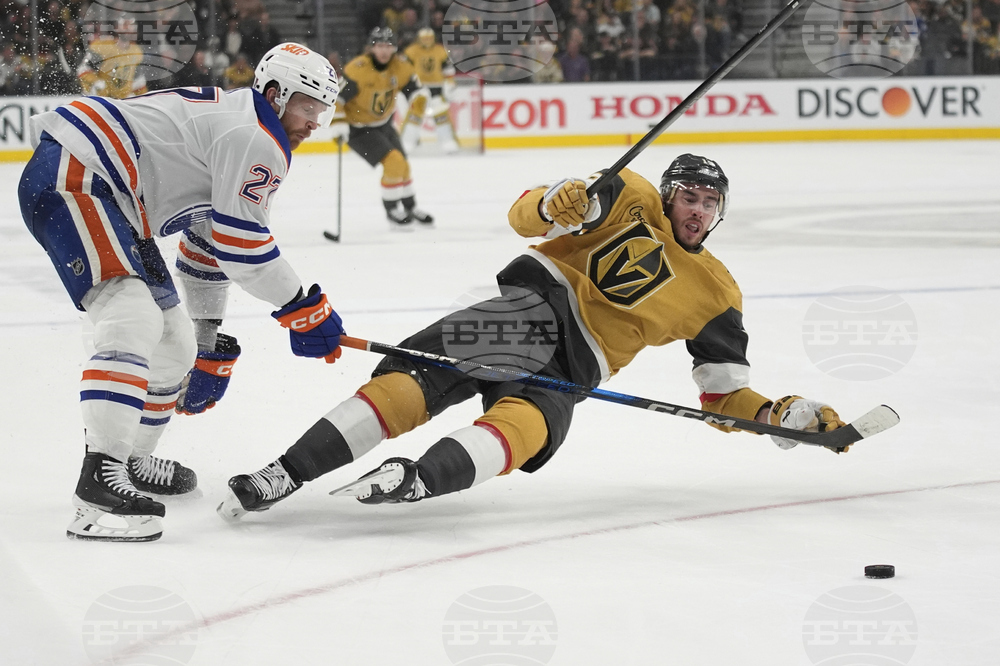 Oilers Golden Knights Hockey